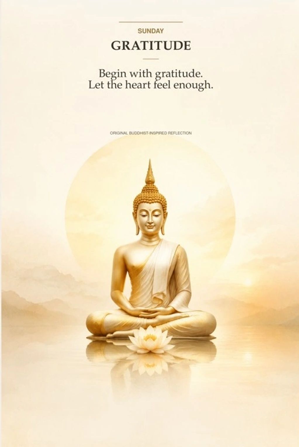 Buddhist Wall Art Set, Seven Days of Peace, Mindfulness Printable