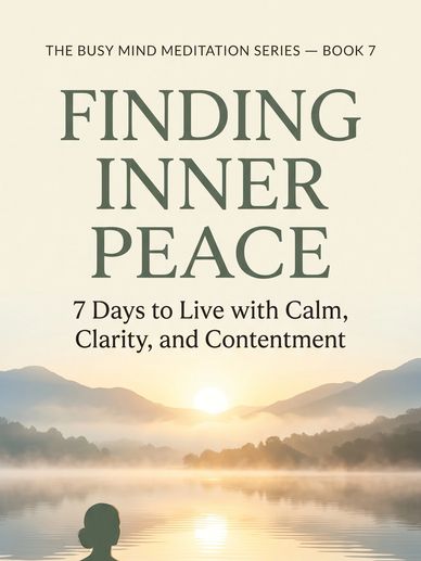 You don't have to chase peace. You can learn to recognize it within yourself.