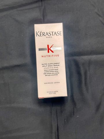 Nutri-Supplement Split Ends Serum by Kérastase is a high-nutrition ultra-sealing split ends serum fo