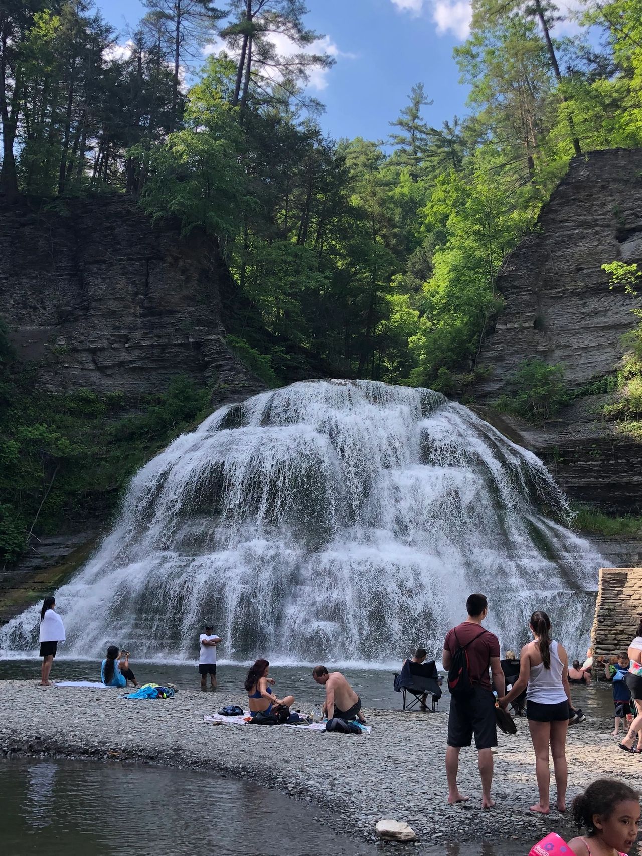 Lower Falls Robert Treeman State Park