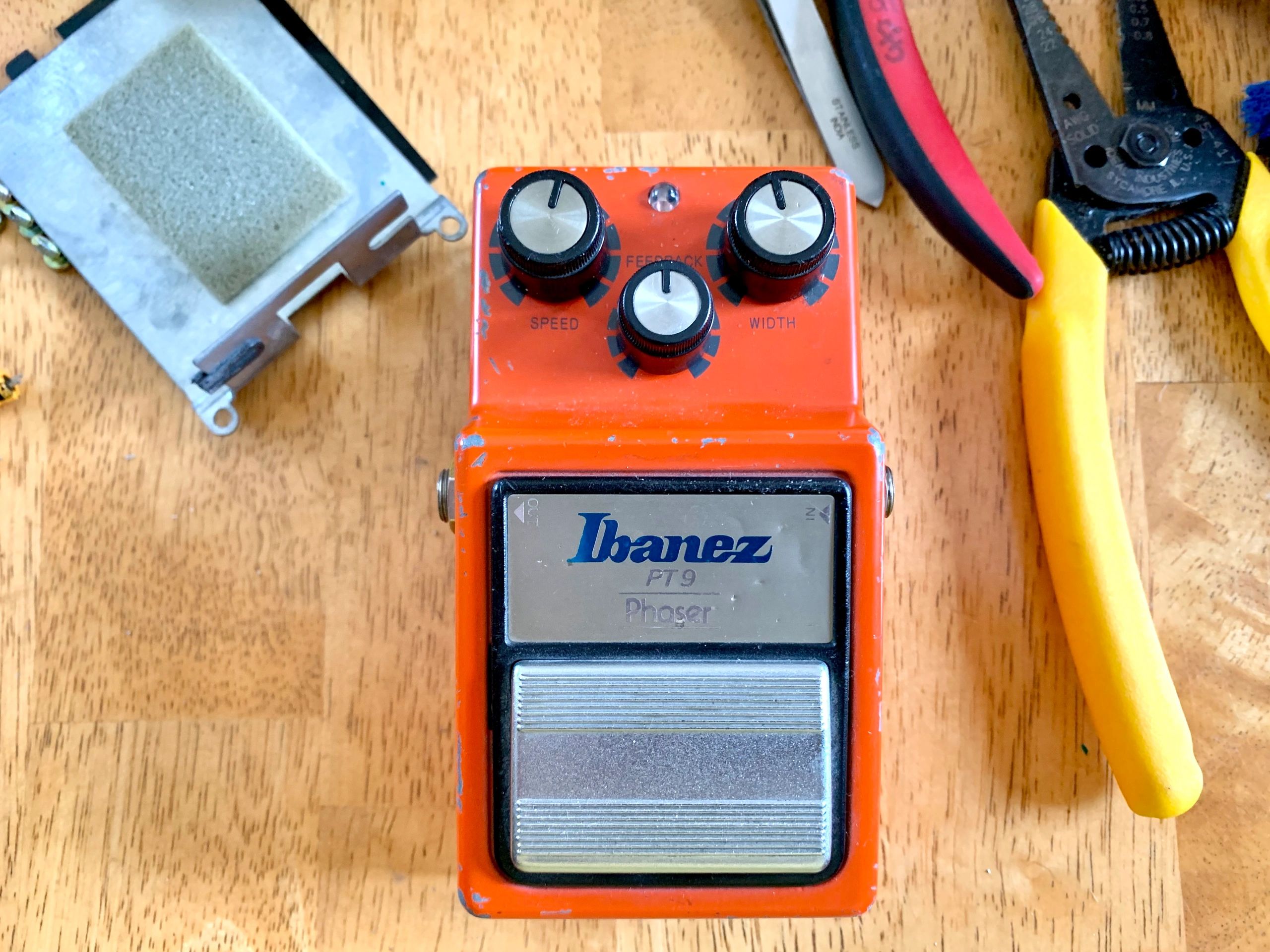 Pedal Repairs - Ibanez PT9 and FL9 with Bad Caps
