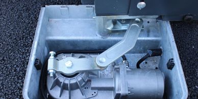 Underground gate motors electric kit