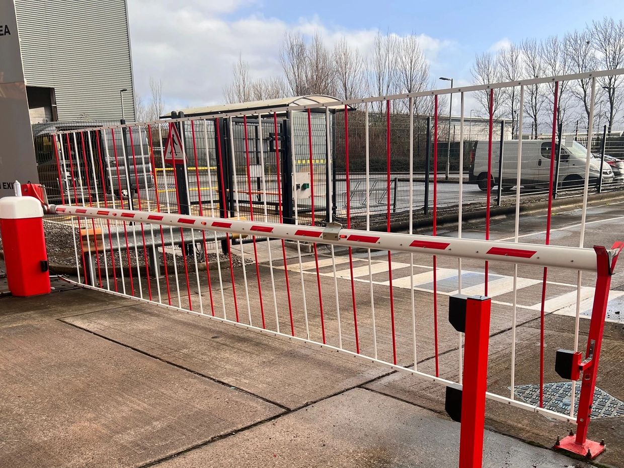 Car parking traffic barrier installation  - Upgrade completed in Bristol and Gloucestershire.