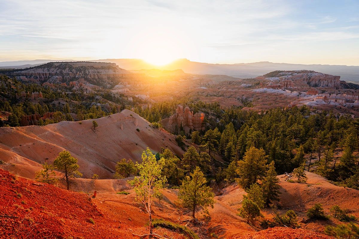 Sunrise in Bryce Canyon National Park