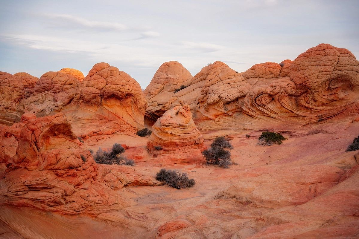 Color rocks found within Coyote Butte North
