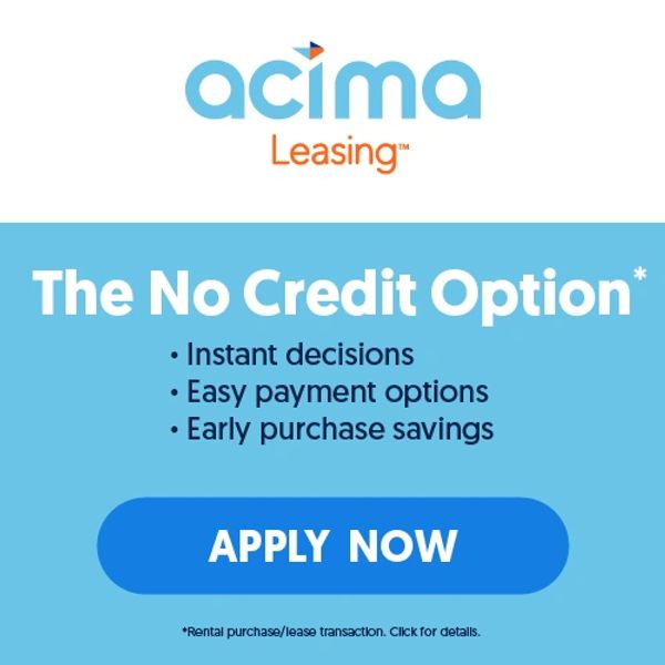 no credit need-same as cash financing 