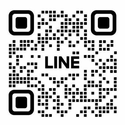 日本語でお問い合わせ可能なLINE公式QRコード