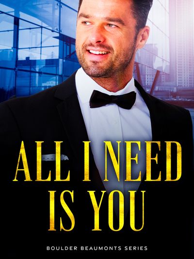 A smiling man in a tuxedo with the text 'All I Need Is You'.