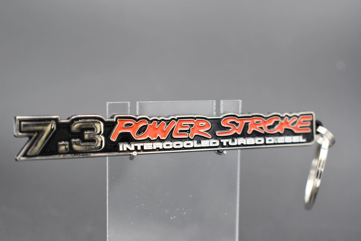 7.3L Power Stroke Diesel Keychains, image size:1200x802