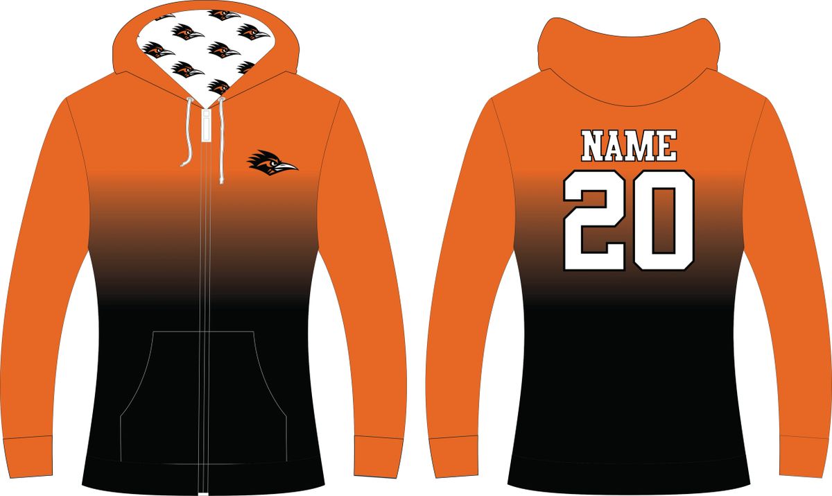 Ellington Roadrunners Gradient Full Zip Hoodie 