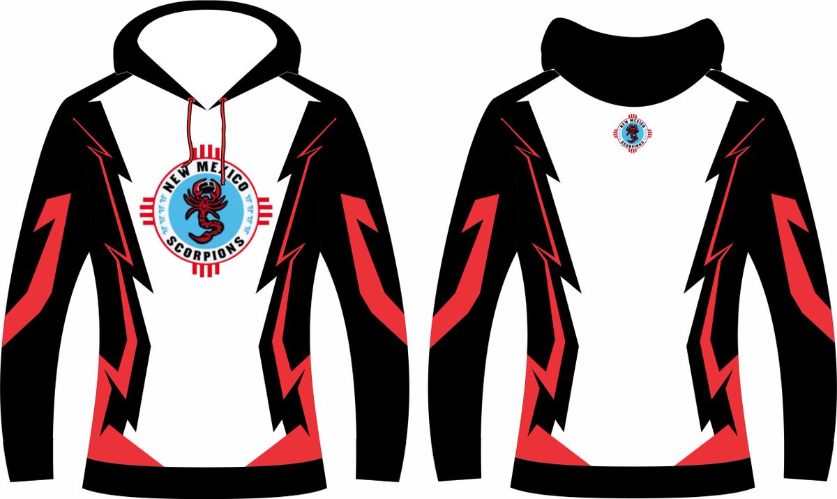 Scorpions White Hoodie