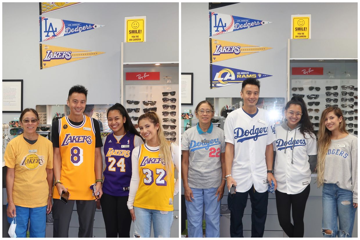 lakers dodgers rams championship