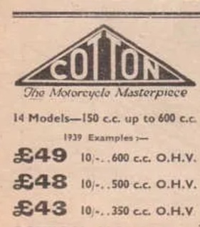 Cotton Motorcycles

The Cotton Motorcycles Masterpiece