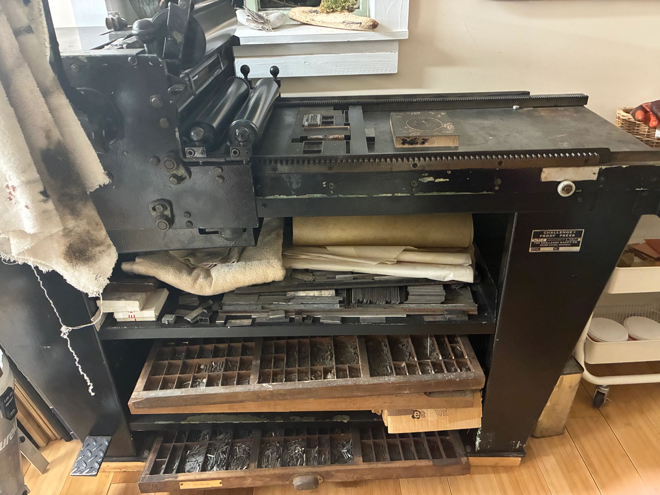 Challenge Proof Press- aka, The Sparrow. 