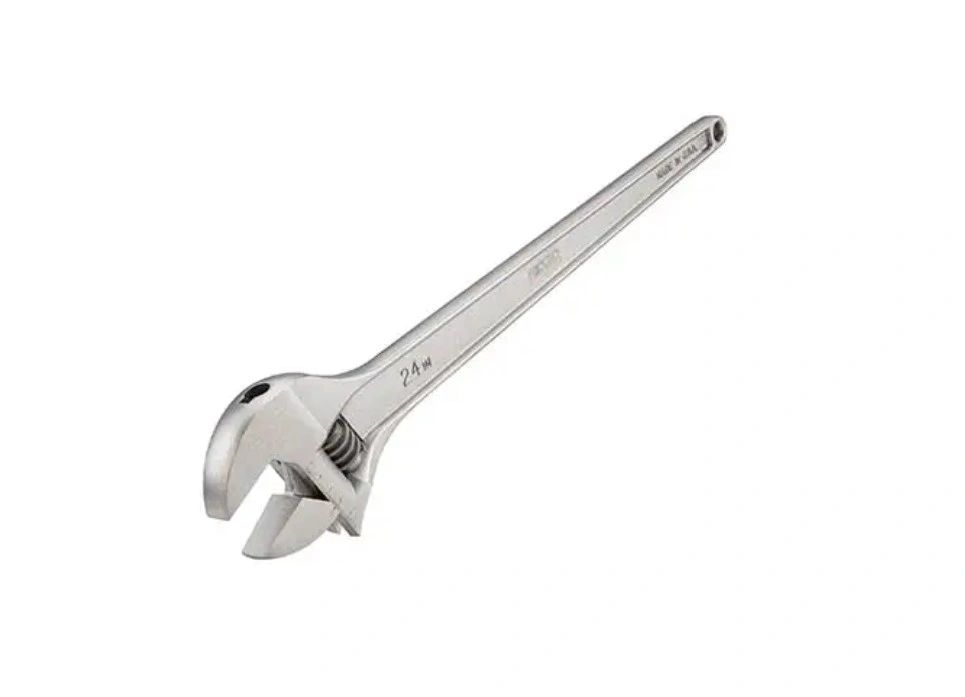24” RIDGID, Adjustable Wrench, 27/16” Jaw Capacity, Lifetime Warranty