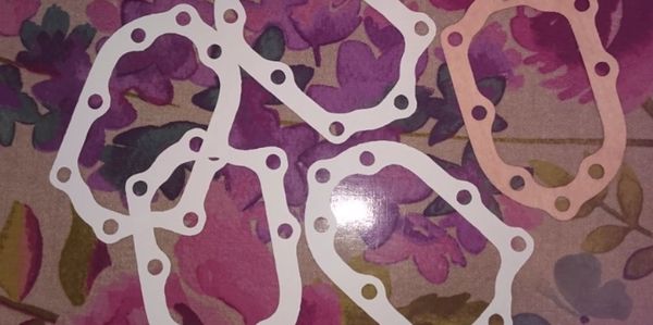 Paper, pu foam gaskets.