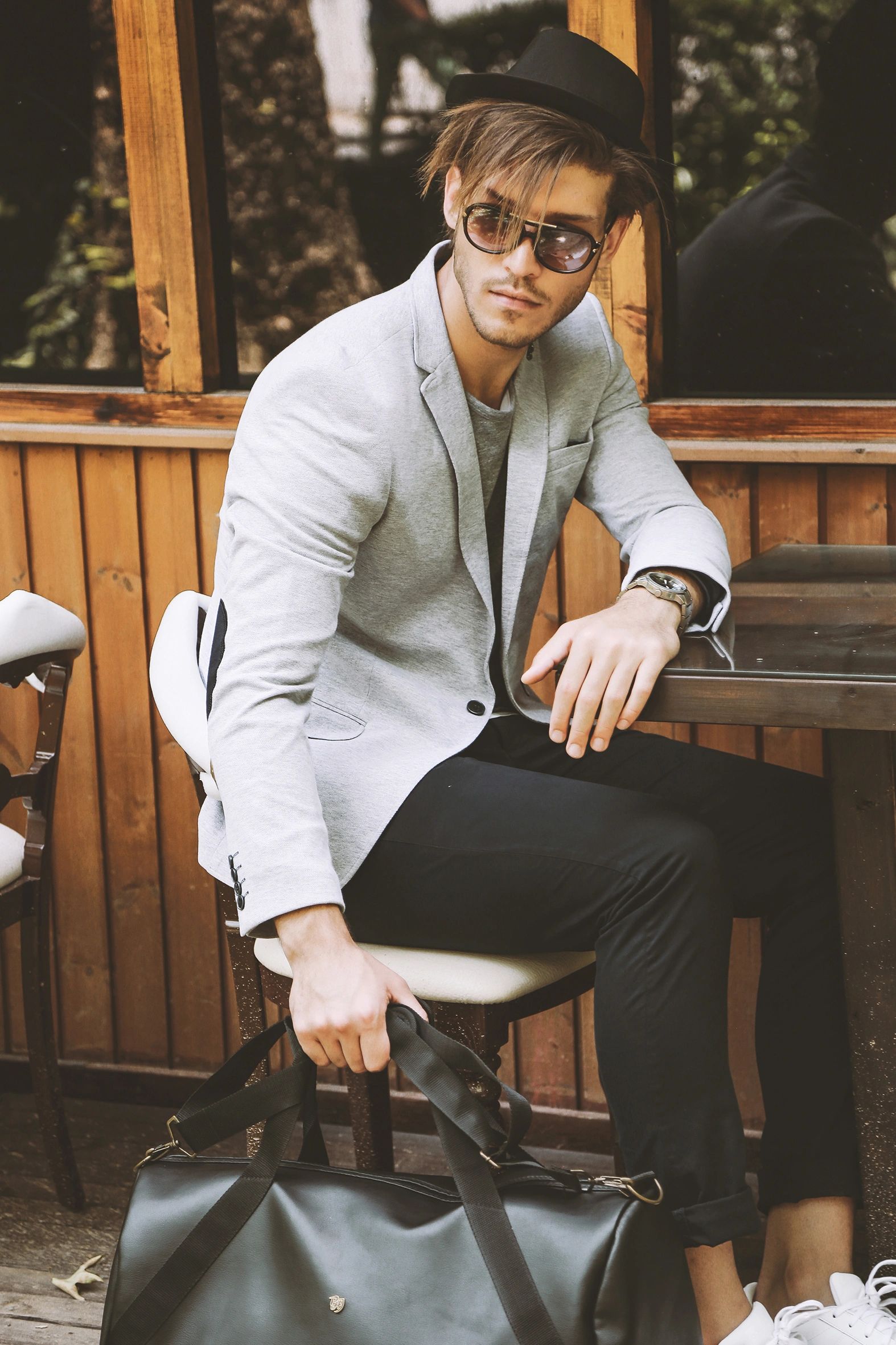 Fashion inspired male portrait session in Richmond Hill