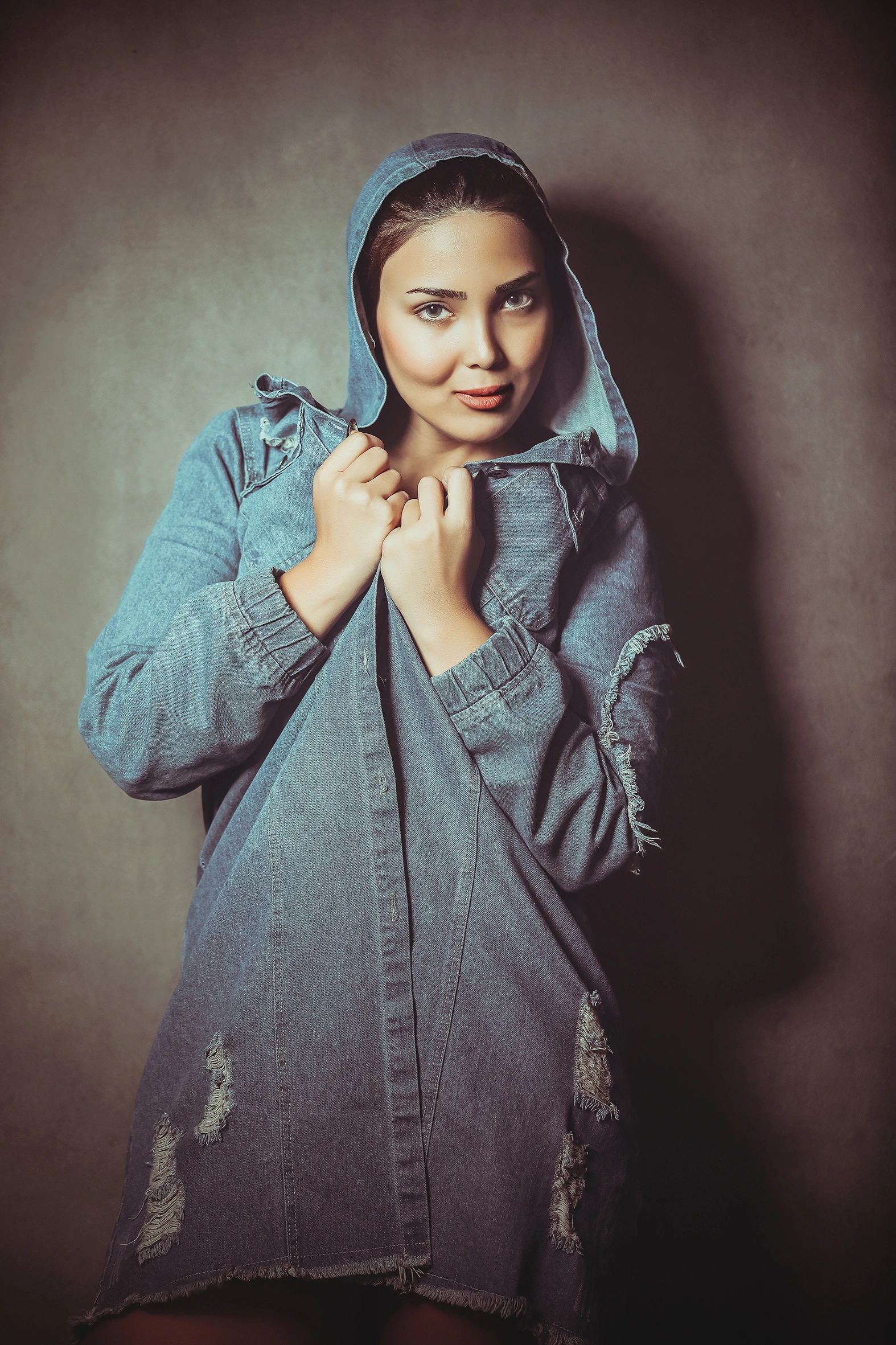 High quality portrait photoshoot in Richmond Hill . Luxury women portrait session in Toronto studio