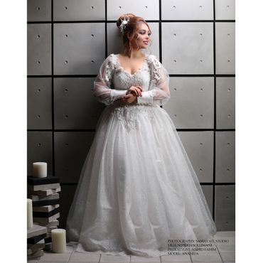 Soft natural bridal makeup with elegant hairstyle in GTA