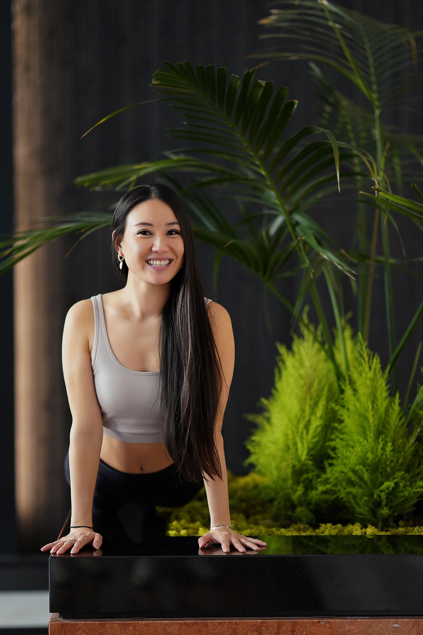 Urban yoga portrait photography in Toronto by Tiasam Studio