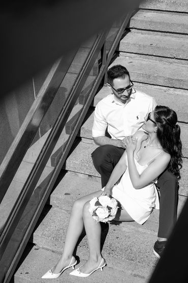 Timeless bridal portrait captured during wedding preparation in Toronto