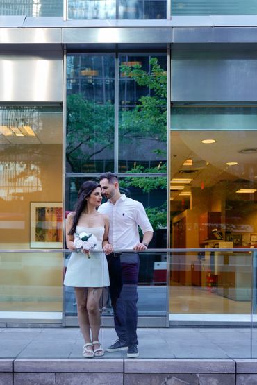 Editorial style bridal beauty image for wedding day in Toronto