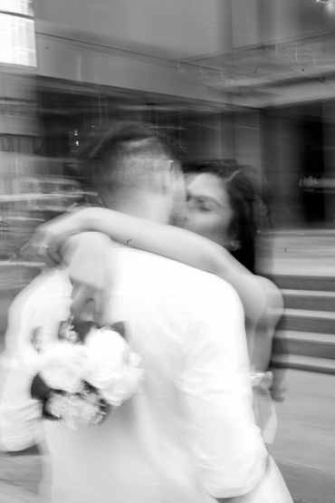High-end wedding morning beauty preparation for bride in North York