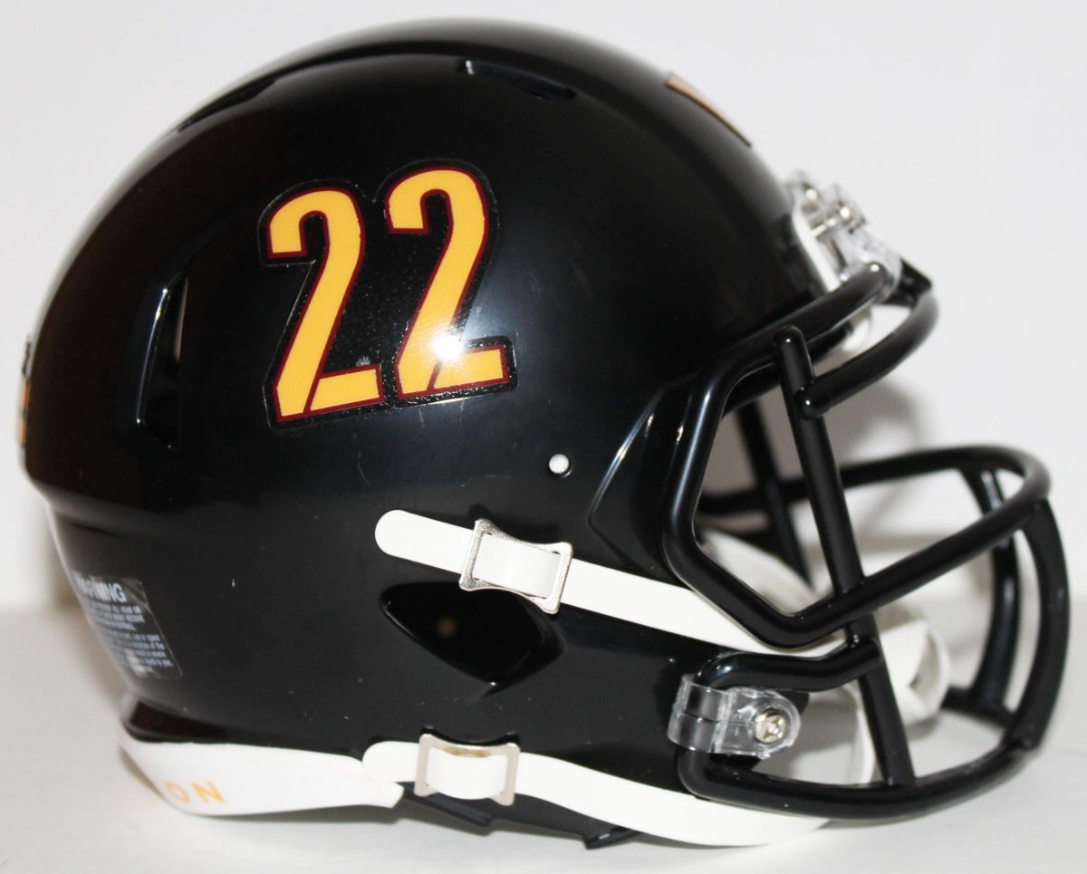 Washington Commanders Atlernate Black Riddell Mini Helmet (2022)