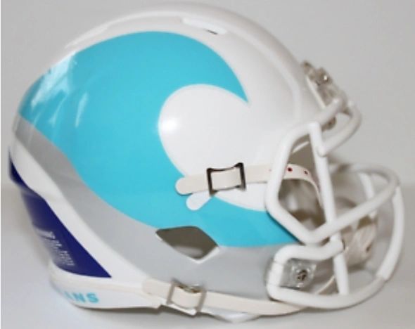 USFL mini football helmets