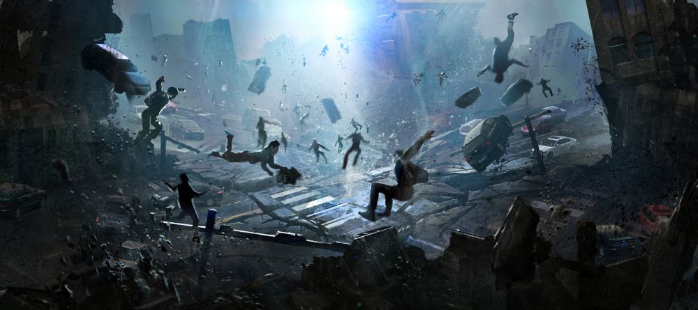 Immersive holographic entertainment concept