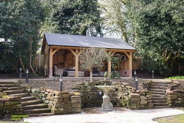 Oak Outdoor Seating and Games Area
