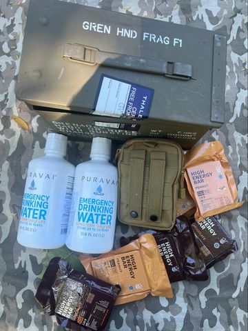 Battle Box – Long-Term Survival Kit in Authentic Military Ammo Tin 