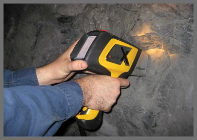 DELTA Handheld XRF for mining and mineral exploration grade control