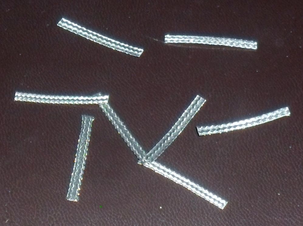 8 Easyfit guide blade braids 32mm long