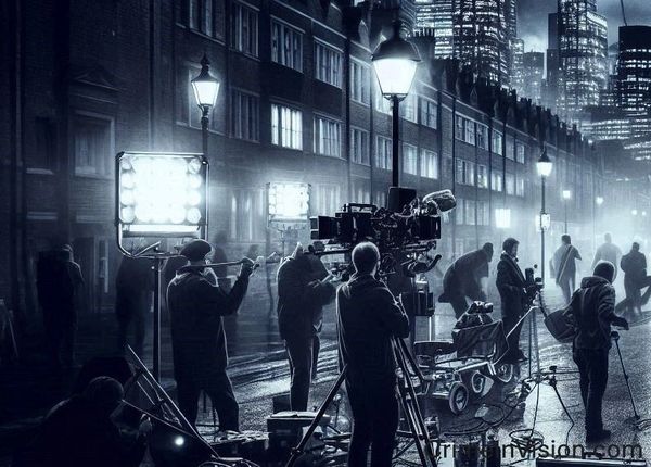Film set crime production