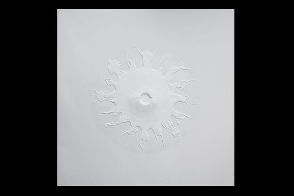 "Untitled" 48" x 48" mixed media
light: