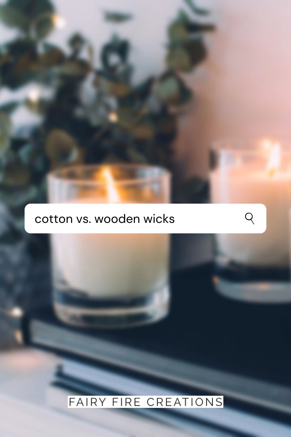 wood wicks vs cotton wicks 🤔 what's the difference? 