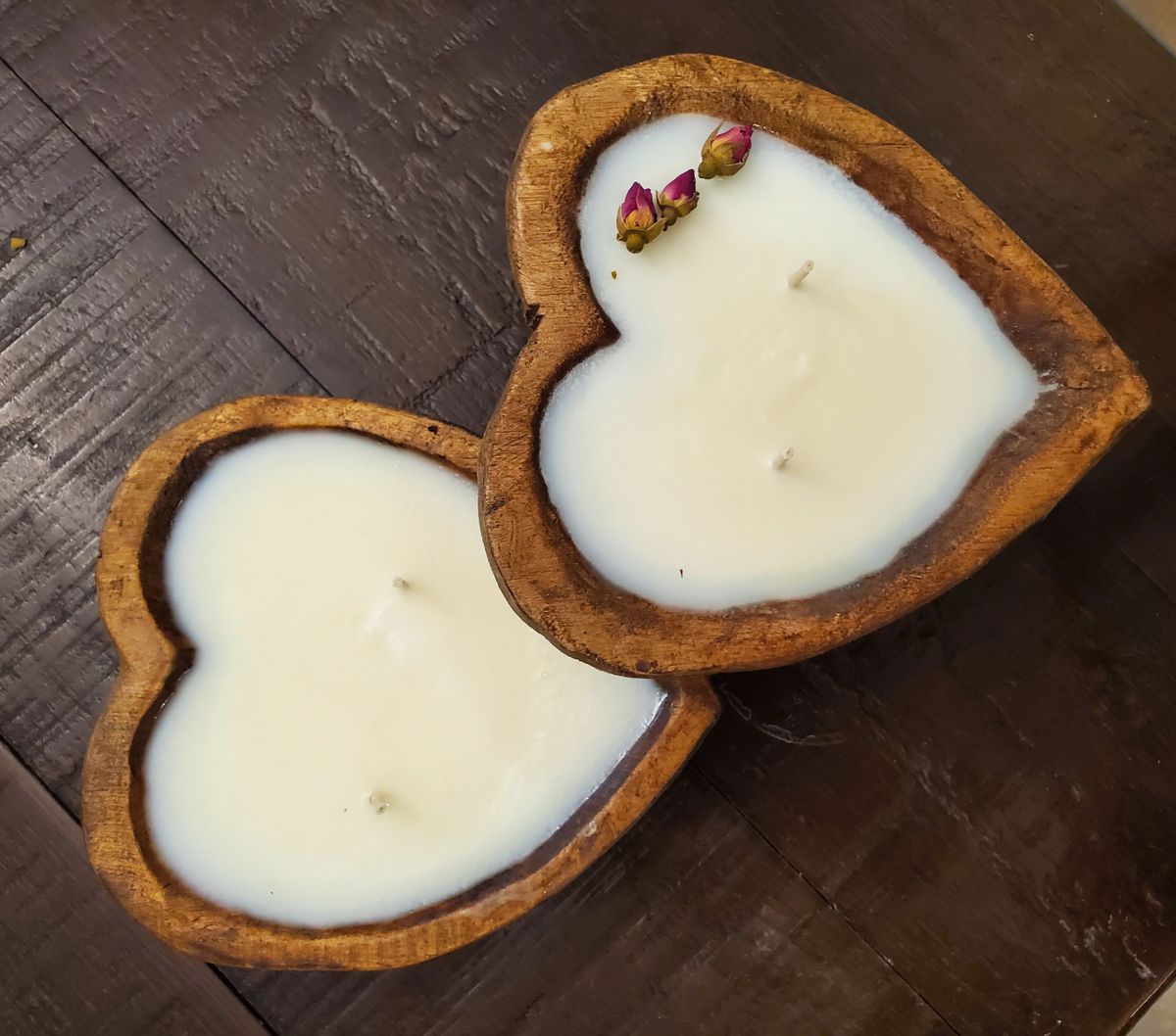 Heart Dough Bowl Candle (Large)