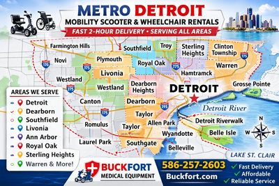 Buckfort Detroit Coverage Area