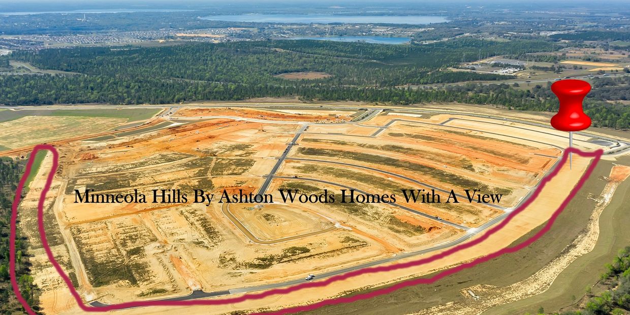 Ashton Woods in Hills of Minneola Aerial
