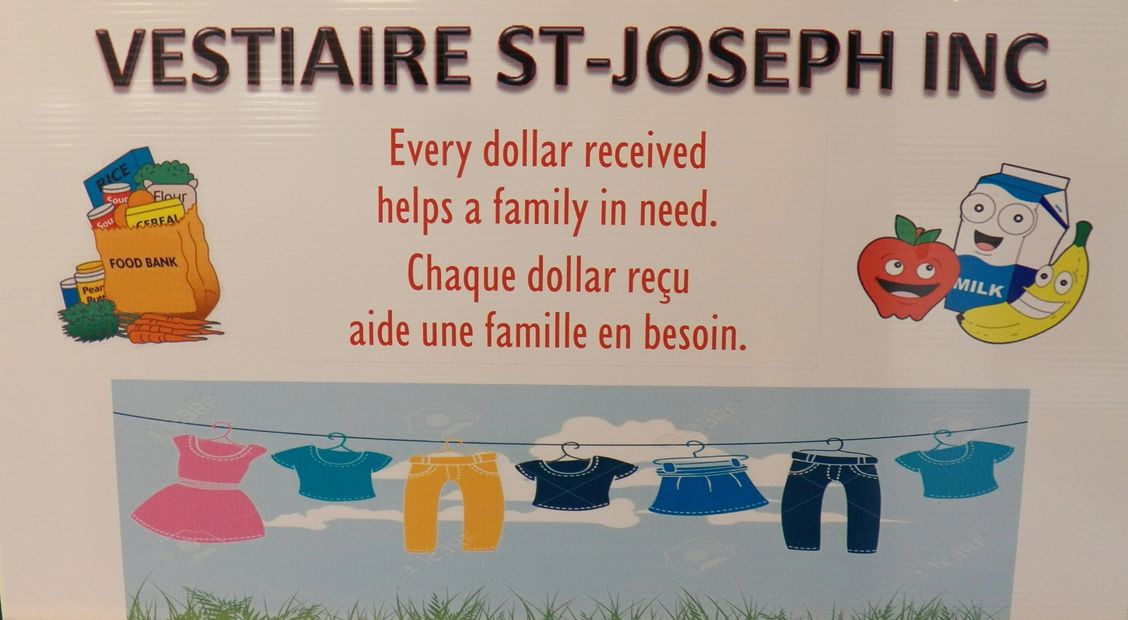 Vestiaire StJoseph Store Vestiaire StJoseph Inc. / Shediac Food Bank
