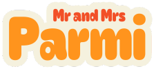 Logo for Mr and Mrs Parmi.