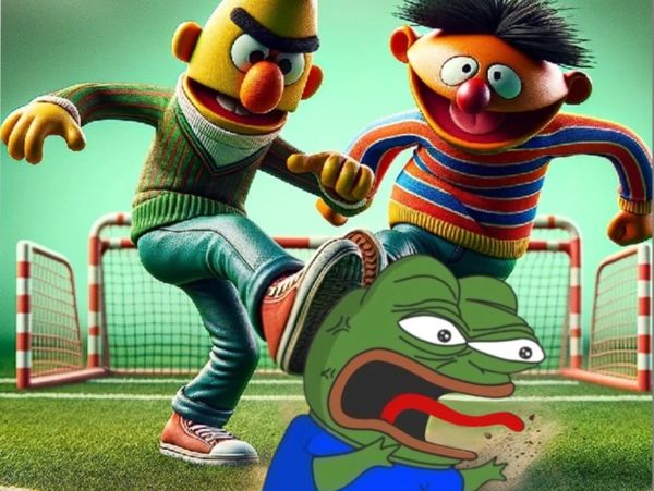 Welcome to the craziest puppet show on the blockchain, starring none other than Bert and Ernie! This degenerate duo have teamed up to bring you the ultimate token experience, designed to take down the infamous Pepe token and its shenanigans.