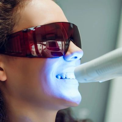 teeth whitening process