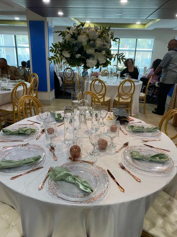 Trinity Flowers & Event Rentals Event Decor Rental, Linen Rental