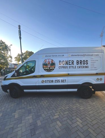 Van Graphics Example, printed Vinyl Logos, van Graphics, vehicle branding, hoddesdon,  local areas