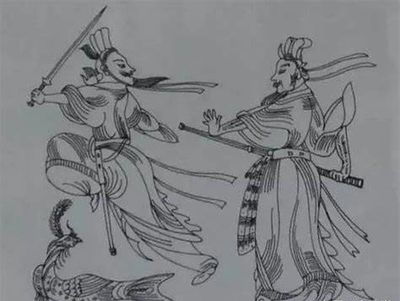 中國古代短兵 (劍,鐧) 對擊