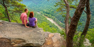 View of New River Gorge at Waynestock