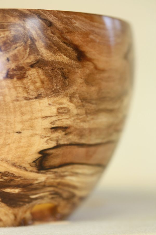 Stabilized Aspen Wood Bowl