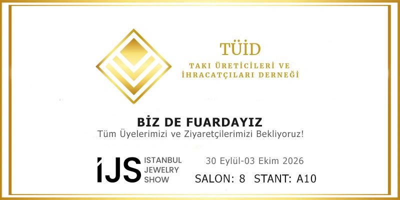 Istanbul Jewelry Show 30 Eylül-03 Ekim 2026